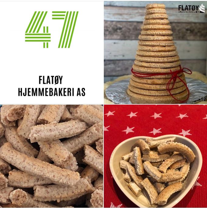 Flatøy Hjemmebakeri - REKO-Ringen Lillestrøm - Kransekake til Konfirmasjon