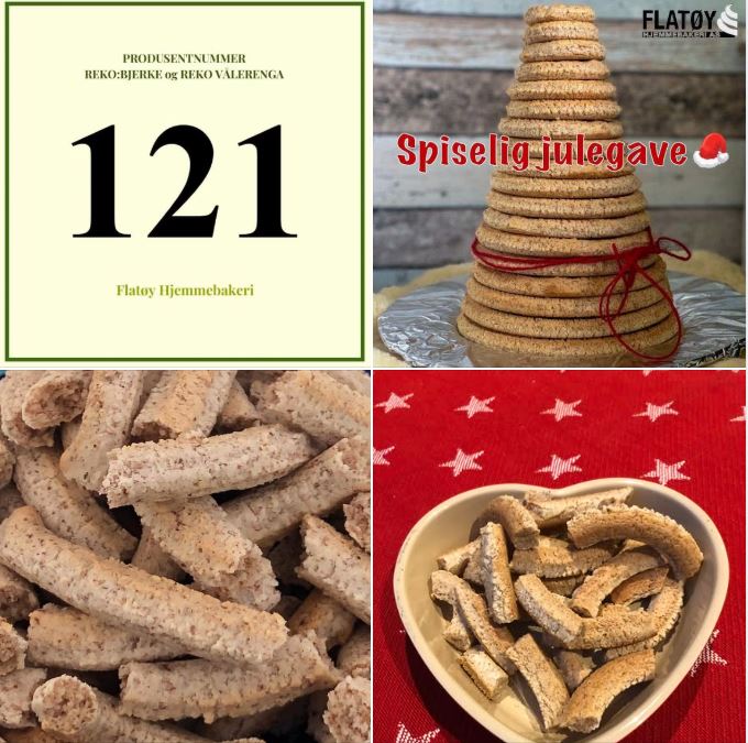 Flatøy Hjemmebakeri - REKO-Ringen Vålerenga - Kransekake til jul